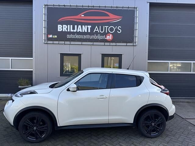 Wit (metallic) Gebruikt 2017 Nissan Juke S SUV | € 10.950 (Eerlijke prijs) - Afbeelding 1/4