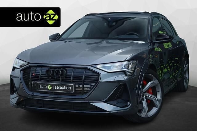 Grijs Gebruikt 2022 Audi e-tron S-Line SUV | € 45.900 (Super prijs) - Afbeelding 1/4