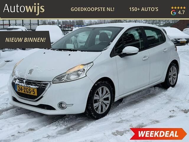 Wit Gebruikt 2012 Peugeot 208 Hatchback | € 3.395 (Goede deal) - Afbeelding 1/4