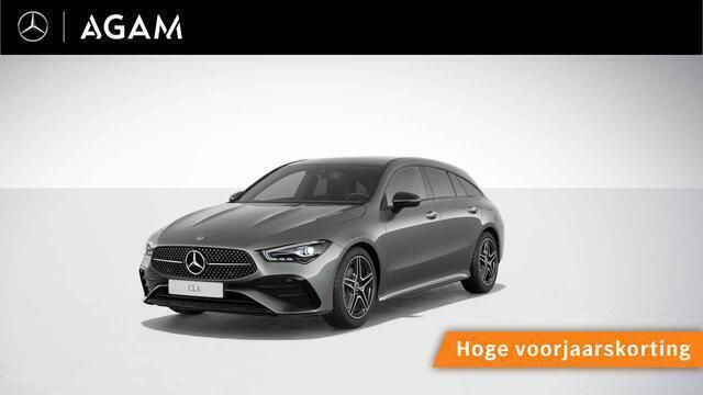 Grijs, metallic lak Gebruikt 2024 Mercedes CLA180 Shooting Brake Edition Stationwagen | € 45.950 - Afbeelding 1/4