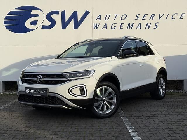 Wit Gebruikt 2022 VW T-Roc Style SUV | € 27.950 (Eerlijke prijs) - Afbeelding 1/4