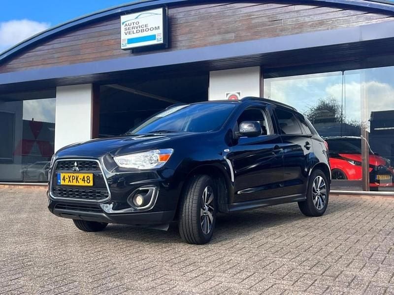Zwart Gebruikt 2014 Mitsubishi ASX Invite+ SUV | € 10.950 (Eerlijke prijs) - Afbeelding 1/4