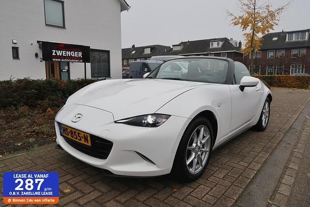 Wit Gebruikt 2015 Mazda MX5 Cabriolet | € 17.750 (Iets duurder) - Afbeelding 1/4