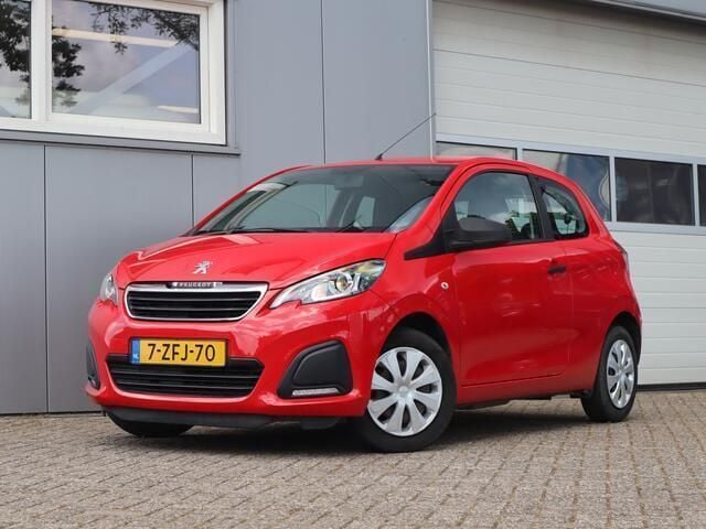 Rood Gebruikt 2015 Peugeot 108 Access Hatchback | € 5.250 (Super prijs) - Afbeelding 1/4
