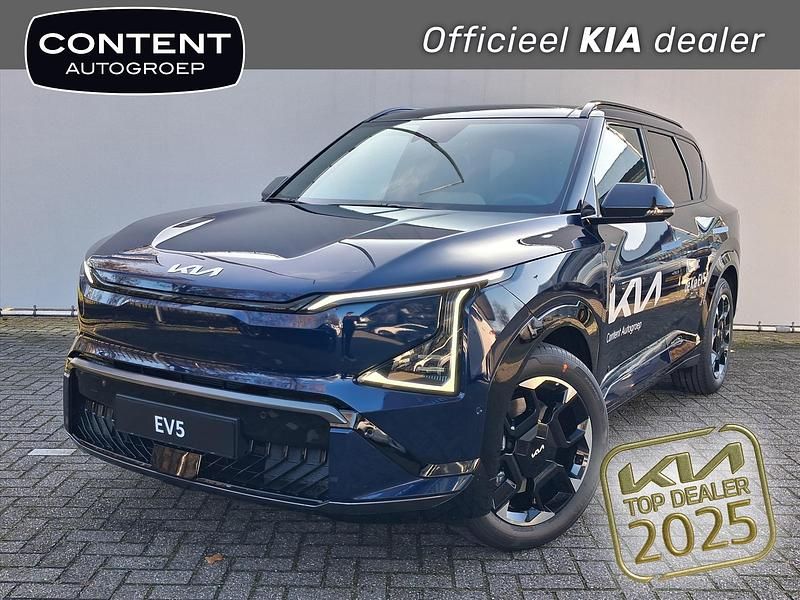 Dark ocean blue (blauw metallic) Nieuw 2025 Kia EV5 GT SUV | € 50.140 - Afbeelding 1/4
