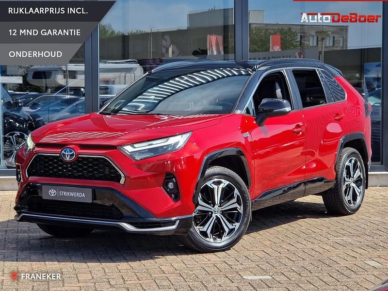 Rood Occasion 2025 Toyota RAV4 Hybrid Plus SUV | € 39.995 (Super prijs) - Afbeelding 1/4