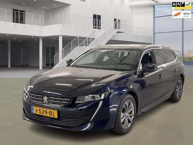 Blauw Gebruikt 2020 Peugeot 508 Allure Stationwagen | € 11.950 (Goede deal) - Afbeelding 1/4