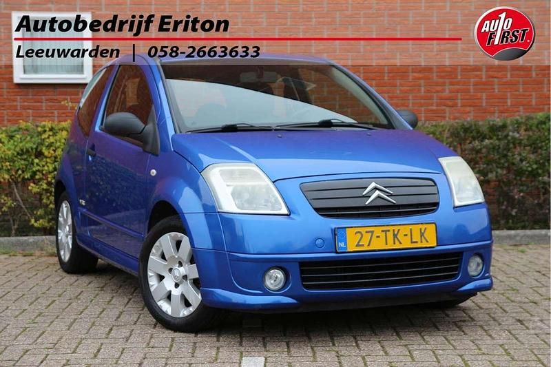 Blauw Gebruikt 2006 Citroën C2 VTR Sport Hatchback | € 2.995 (Eerlijke prijs) - Afbeelding 1/4