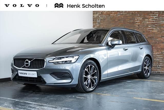 Grijs Gebruikt 2021 Volvo V60 Momentum Stationwagen | € 26.950 (Eerlijke prijs) - Afbeelding 1/4