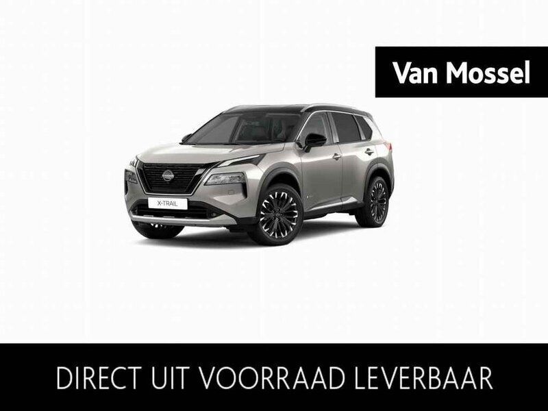 Champagne silver / black metallic dak (grijs Nieuw 2025 Nissan X-Trail Pack SUV | € 52.240 (Eerlijke prijs) - Afbeelding 1/4