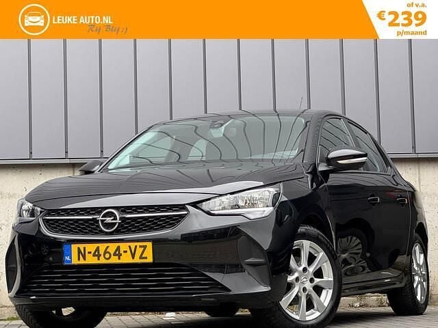 Zwart Gebruikt 2022 Opel Corsa Edition Hatchback | € 12.430 (Goede deal) - Afbeelding 1/4