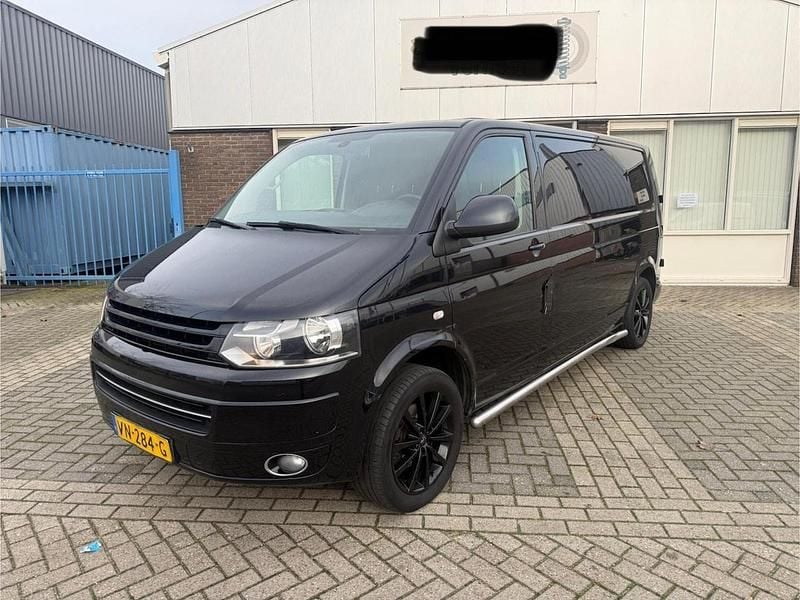 Zwart Occasion 2015 VW T6 Highline Van | € 5.250 (Super prijs) - Afbeelding 1/4