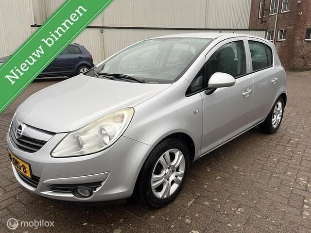 Occasion Opel Corsa Enjoy 90 PK (66 kW) 2009 Grijs Hatchback