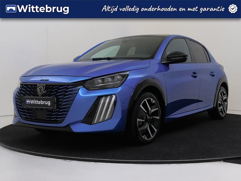 Blauw Gebruikt 2024 Peugeot e-208 GTi Hatchback | € 25.925 (Duur) - Afbeelding 1/3