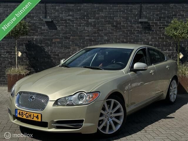 Bruin Gebruikt 2008 Jaguar XF Premium Luxury Sedan | € 9.995 (Super prijs) - Afbeelding 1/4