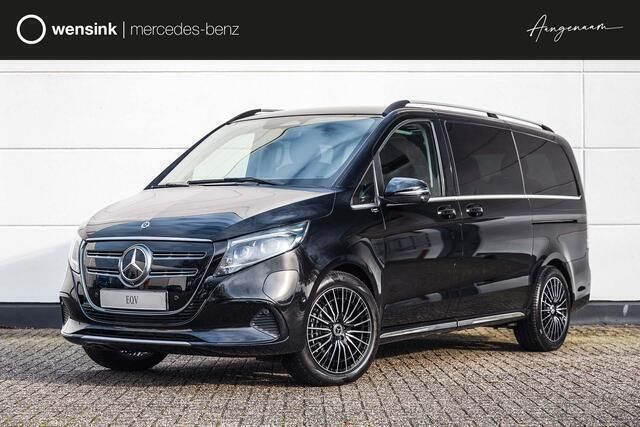 Zwart Nieuw 2024 Mercedes EQV300 Avantgarde Van | € 95.950 - Afbeelding 1/4