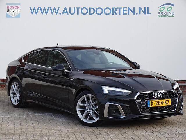 Zwart Occasion 2021 Audi A5 Sportback Hatchback | € 25.950 (Goede deal) - Afbeelding 1/4