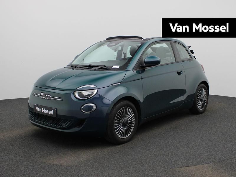 Groen Gebruikt 2022 Fiat 500e Icon Cabriolet | € 18.900 (Goede deal) - Afbeelding 1/4