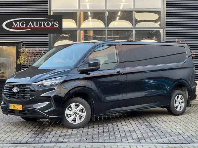 Zwart Occasion 2024 Ford Transit Custom Limited Van | € 37.995 (Super prijs) - Afbeelding 1/4