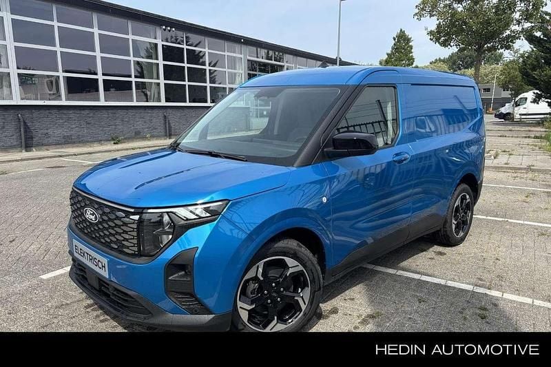 Blauw Nieuw 2025 Ford E-Transit Limited Van | € 30.215 (Eerlijke prijs) - Afbeelding 1/4