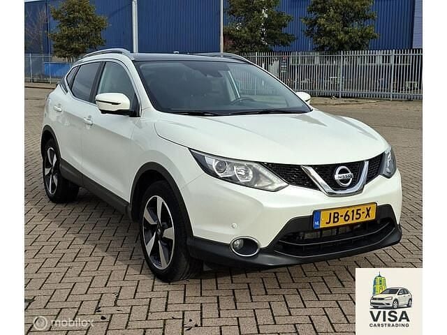 Wit Gebruikt 2016 Nissan Qashqai N-Connecta SUV | € 12.550 (Eerlijke prijs) - Afbeelding 1/4