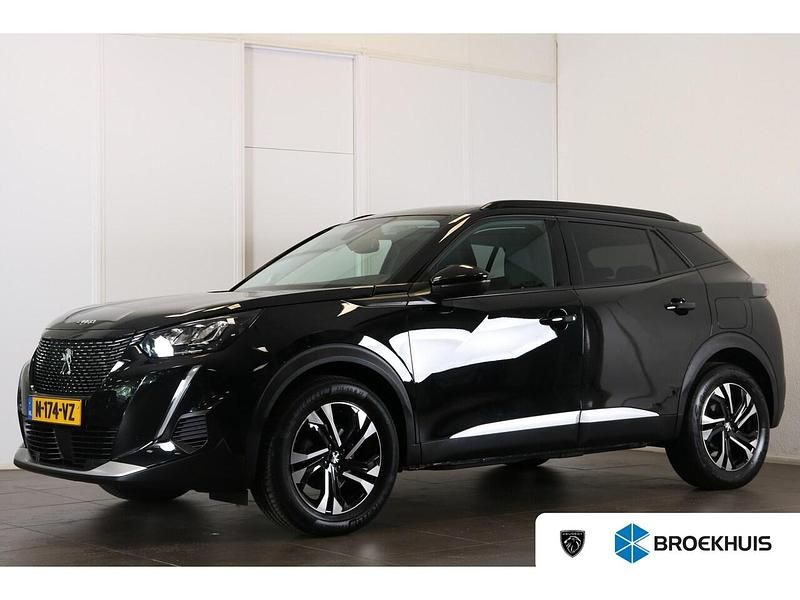 Zwart Occasion 2022 Peugeot 2008 Allure SUV | € 18.800 (Eerlijke prijs) - Afbeelding 1/4