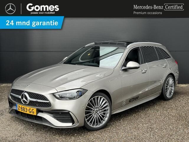 Zilver Gebruikt 2024 Mercedes C180 AMG line Stationwagen | € 54.950 - Afbeelding 1/4