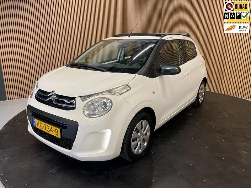Wit Gebruikt 2015 Citroën C1 Feel Hatchback | € 5.995 (Eerlijke prijs) - Afbeelding 1/2