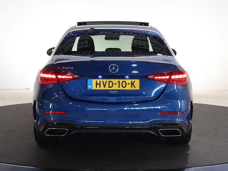 Occasion Mercedes C300 AMG line 204 PK (150 kW) 2025 Blauw Sedan