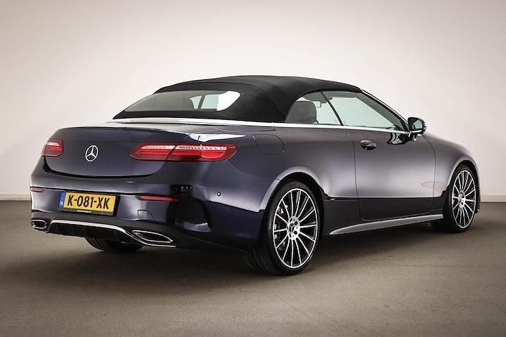 Occasion Mercedes E350 AMG Line Premium Plus 2019 Blauw (metallic) Cabriolet