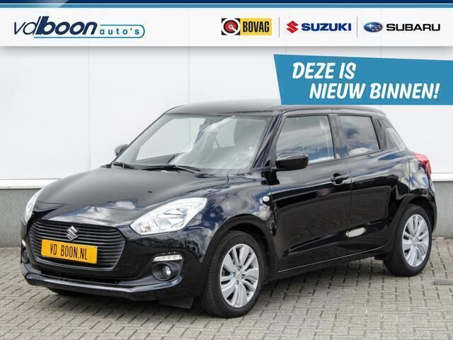 Zwart Gebruikt 2018 Suzuki Swift Hatchback | € 12.450 (Eerlijke prijs) - Afbeelding 1/4