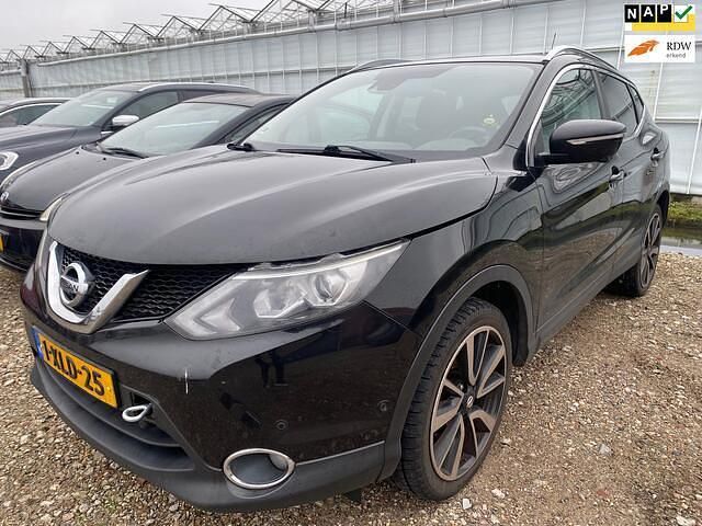 Zwart Occasion 2014 Nissan Qashqai Visia SUV | € 5.500 (Goede deal) - Afbeelding 1/4