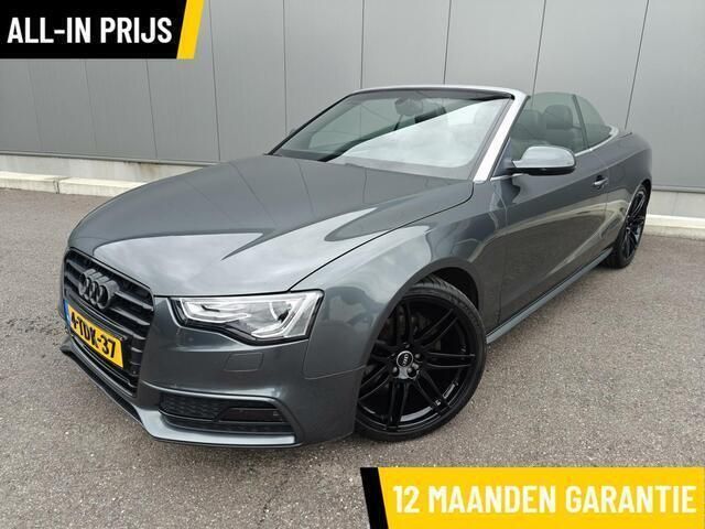 Grijs, metallic lak Gebruikt 2013 Audi A5 Cabriolet S-Line Cabriolet | € 19.440 (Eerlijke prijs) - Afbeelding 1/4