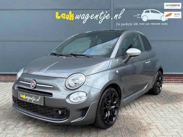 Grijs Gebruikt 2020 Fiat 500 Rockstar Hatchback | € 13.940 (Eerlijke prijs) - Afbeelding 1/4