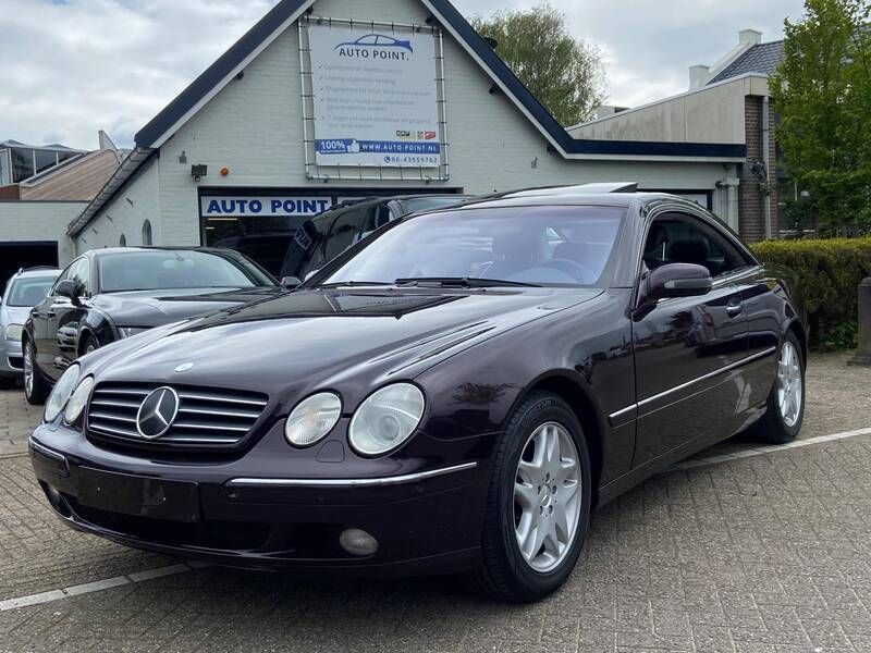 Zwart Gebruikt 2001 Mercedes CL500 Coupé | € 11.999 (Super prijs) - Afbeelding 1/3