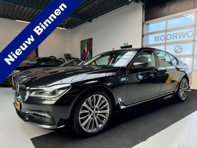 Zwart Gebruikt 2018 BMW 740 Executive Sedan | € 41.990 (Duur) - Afbeelding 1/4