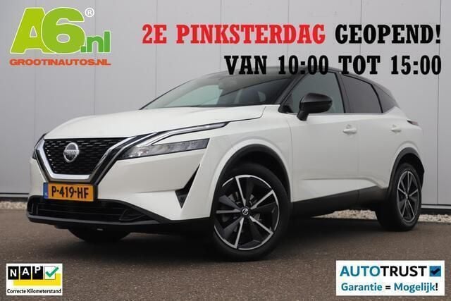 Wit Occasion 2022 Nissan Qashqai 360º SUV | € 25.900 (Eerlijke prijs) - Afbeelding 1/4