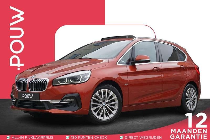 Oranje Gebruikt 2018 BMW 218 Active Tourer Luxury Line MPV | € 19.950 (Iets duurder) - Afbeelding 1/4