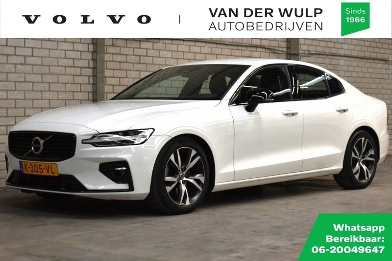 Wit Gebruikt 2021 Volvo S60 R-Design Sedan | € 29.500 (Super prijs) - Afbeelding 1/4