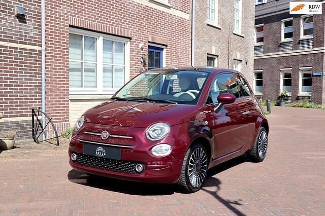 Rood Gebruikt 2018 Fiat 500 Lounge Hatchback | € 8.450 (Eerlijke prijs) - Afbeelding 1/4