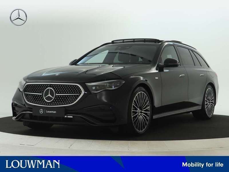 Zwart, metallic lak Nieuw 2025 Mercedes E300 Sport Edition Stationwagen | € 89.627 (Eerlijke prijs) - Afbeelding 1/4