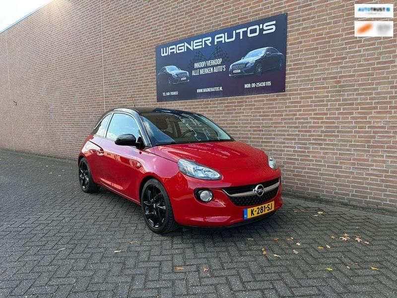 Rood Gebruikt 2013 Opel Adam Glam Hatchback | € 4.495 (Super prijs) - Afbeelding 1/4