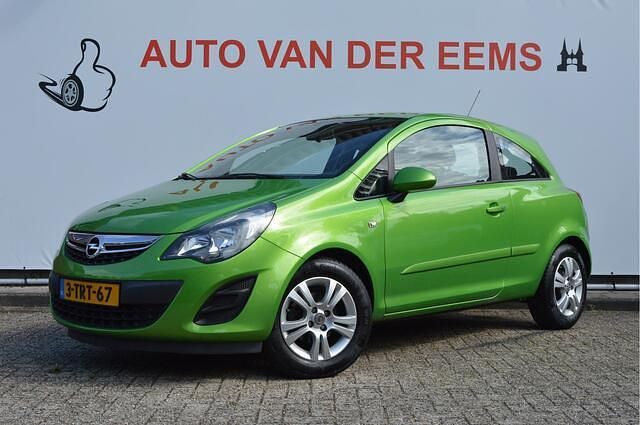 Groen Gebruikt 2014 Opel Corsa Hatchback | € 5.900 (Eerlijke prijs) - Afbeelding 1/4
