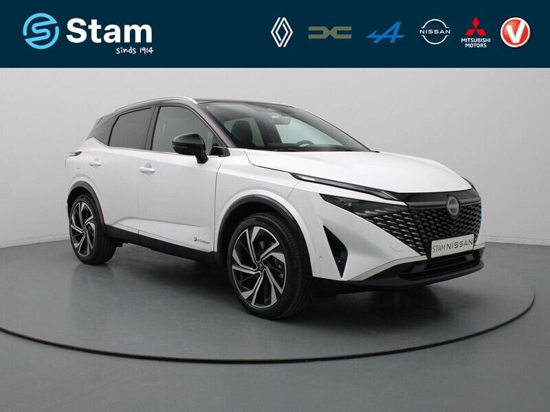 Wit Nieuw 2025 Nissan Qashqai Tekna+ SUV | € 42.990 (Goede deal) - Afbeelding 1/4