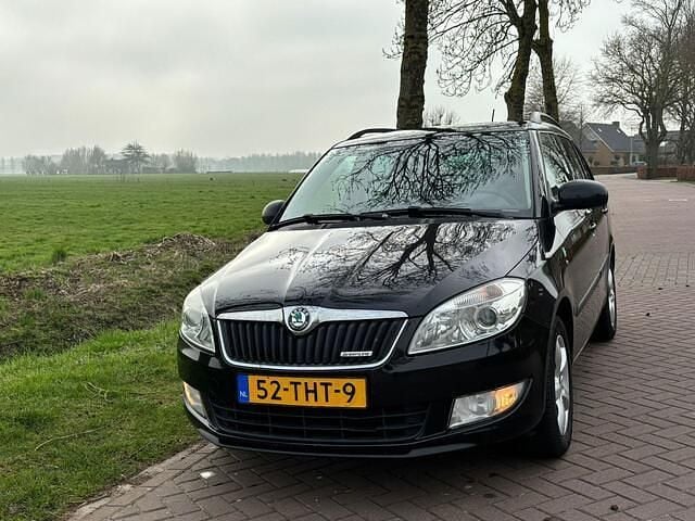 Occasion Skoda Fabia GreenLine 75 PK (55 kW) 2012 Zwart Stationwagen