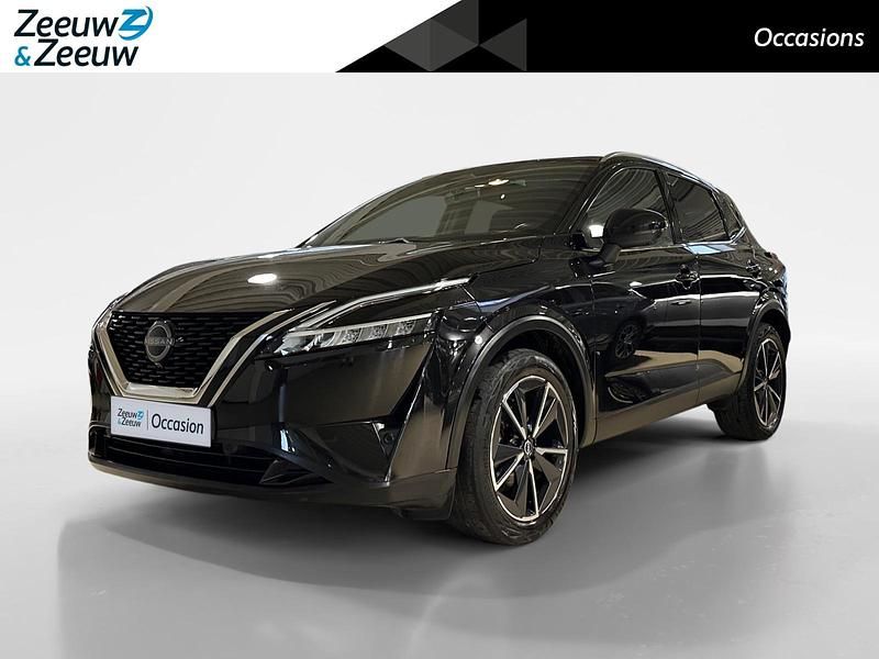Zwart Occasion 2023 Nissan Qashqai Tekna SUV | € 24.625 (Eerlijke prijs) - Afbeelding 1/4