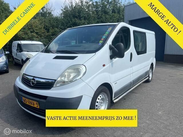 Wit Gebruikt 2008 Opel Vivaro Van | € 2.650 (Eerlijke prijs) - Afbeelding 1/4