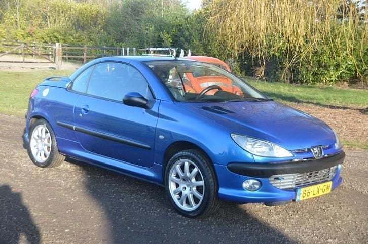Occasion Peugeot 206 CC Premium 109 PK (80 kW) 2003 Blauw (metallic) Cabriolet