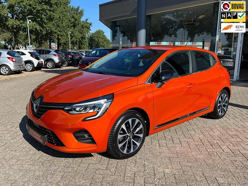 Oranje Gebruikt 2019 Renault Clio IV Intens Hatchback | € 10.940 (Eerlijke prijs) - Afbeelding 1/4