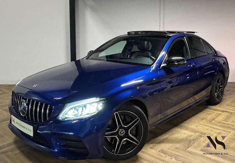 Blauw Occasion 2021 Mercedes C300e Business Sedan | € 31.940 (Goede deal) - Afbeelding 1/4